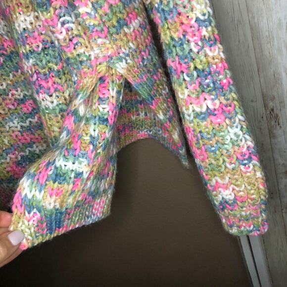 Peach Love California Colorful Sweater - Picture 5 of 7